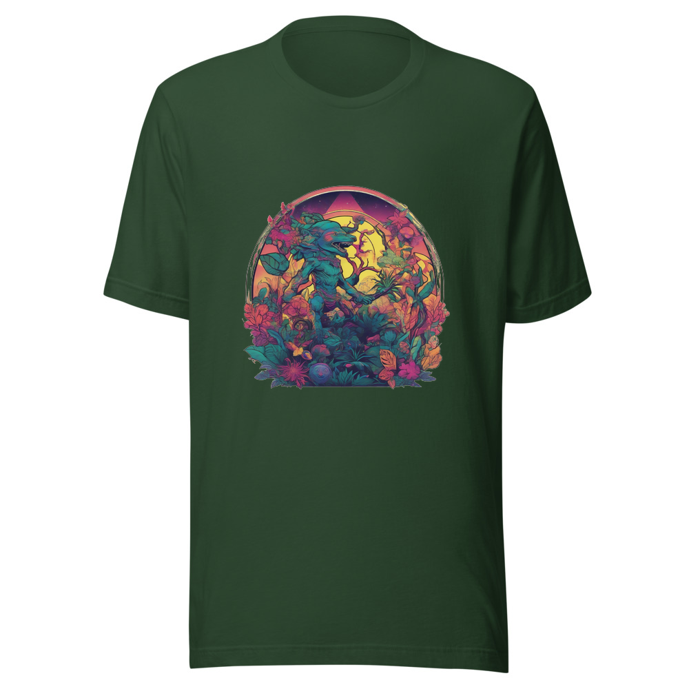 Forest T-Shirt with print art