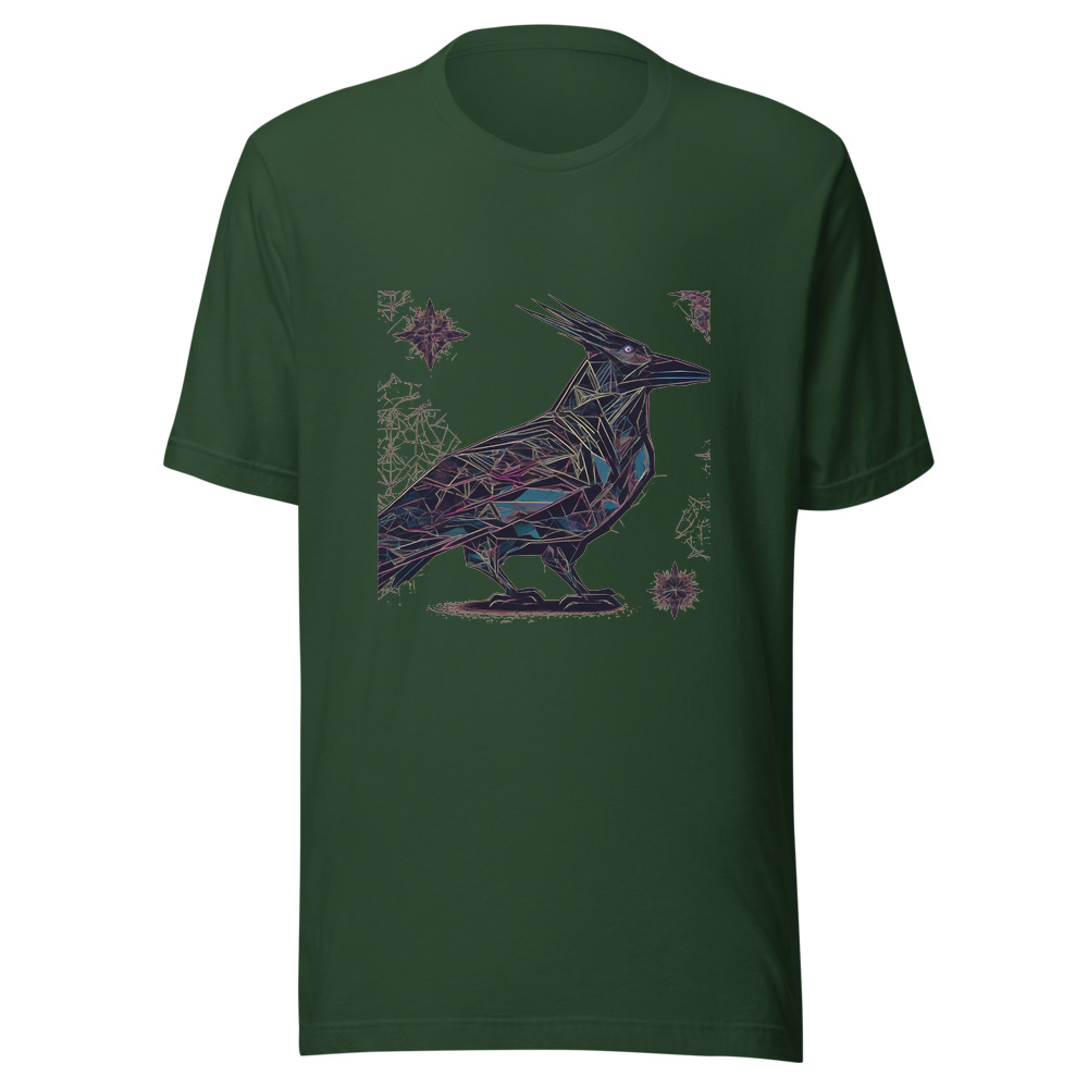 Forest T-Shirt with print art