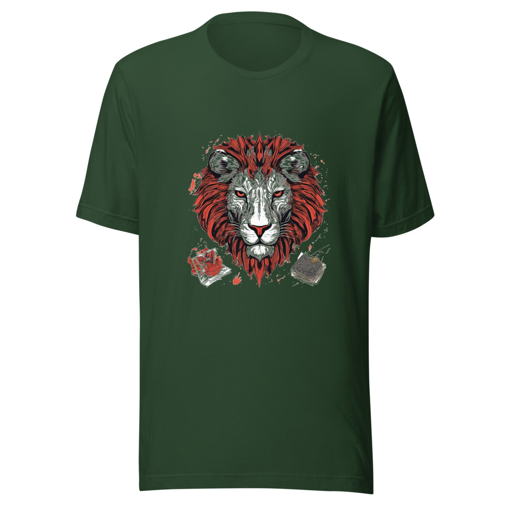 Forest T-Shirt with print art