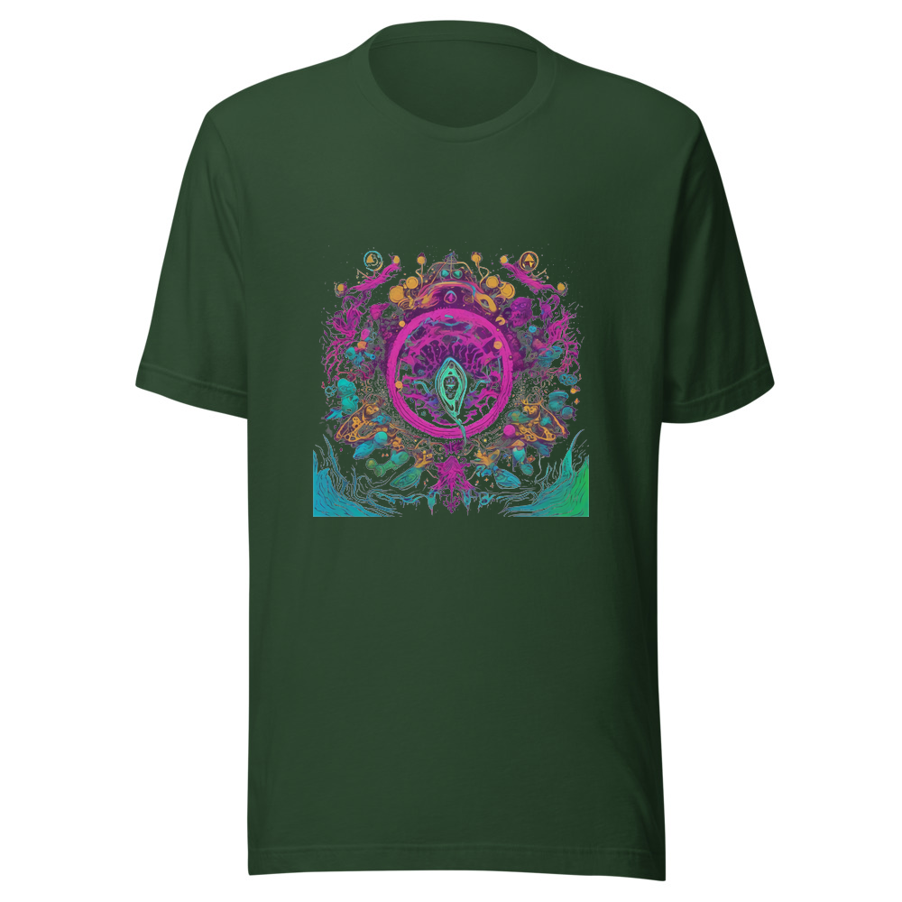 Forest T-Shirt with print art