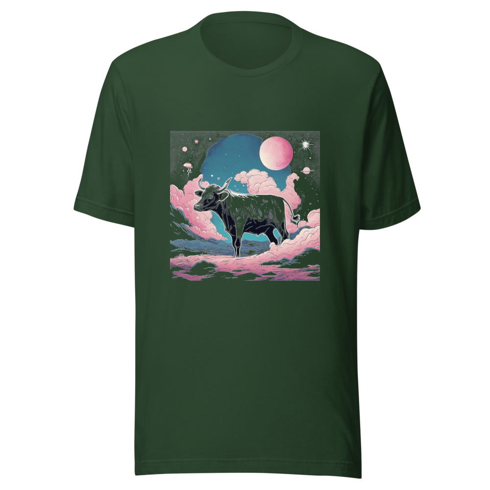 Forest T-Shirt with print art