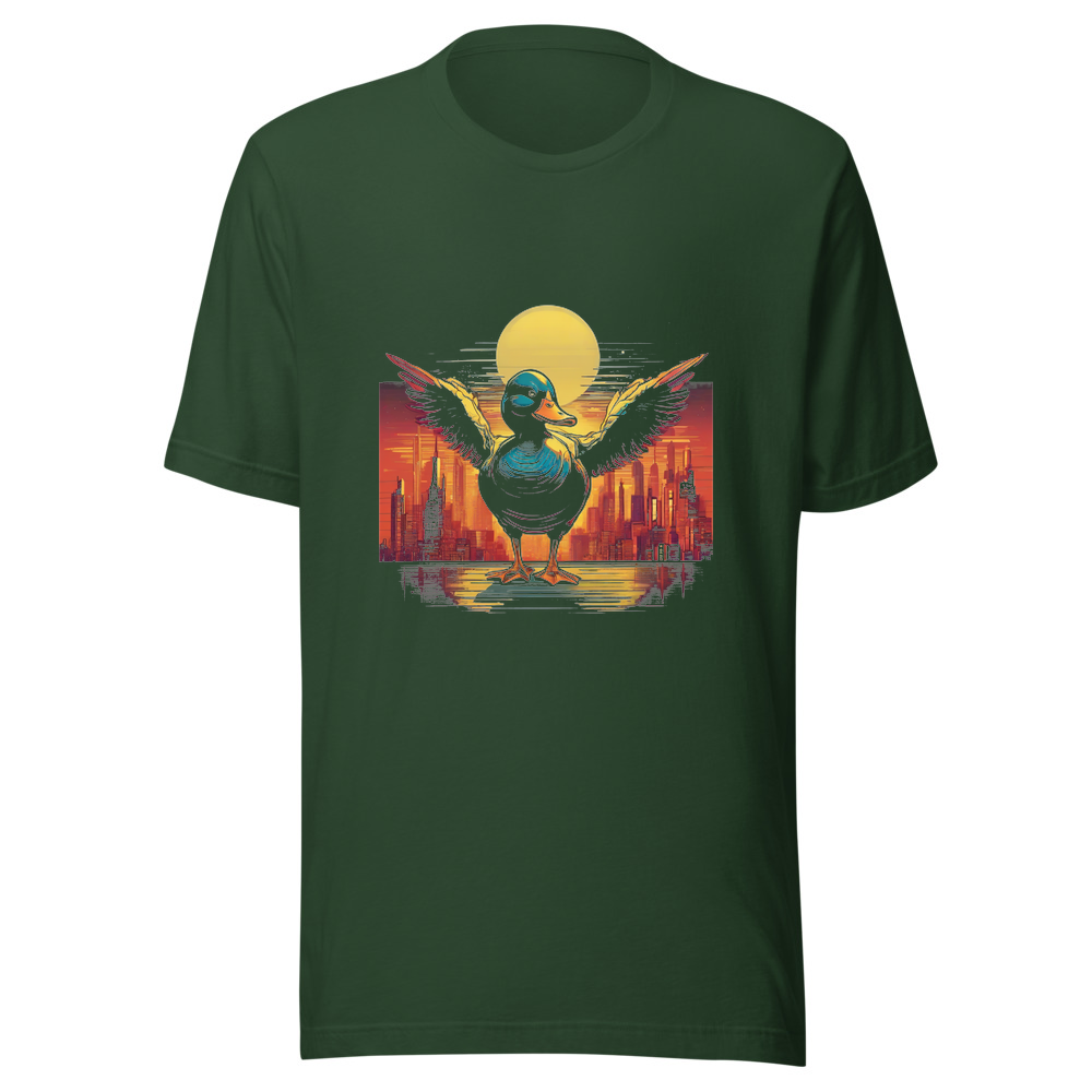 Forest T-Shirt with print art
