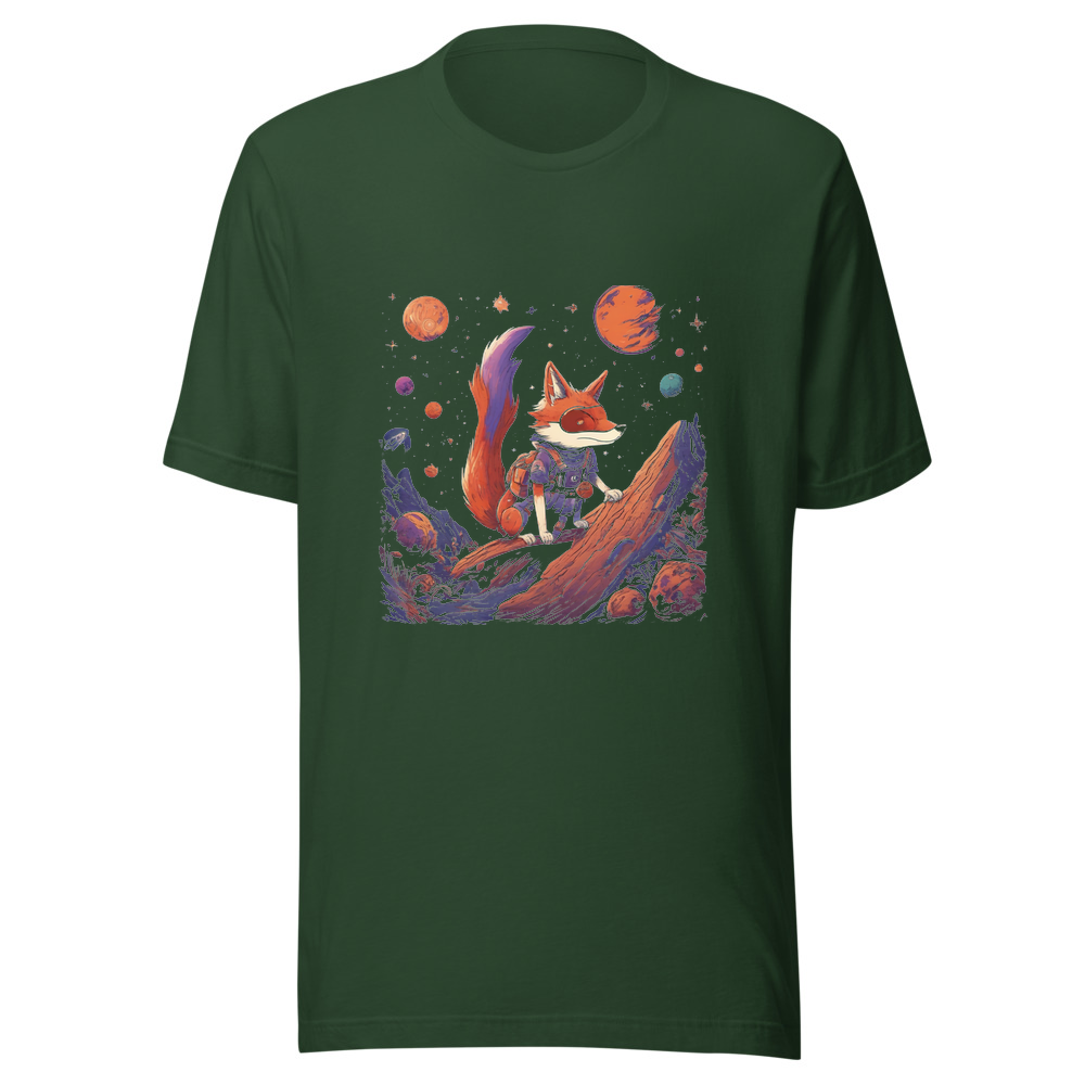 Forest T-Shirt with print art