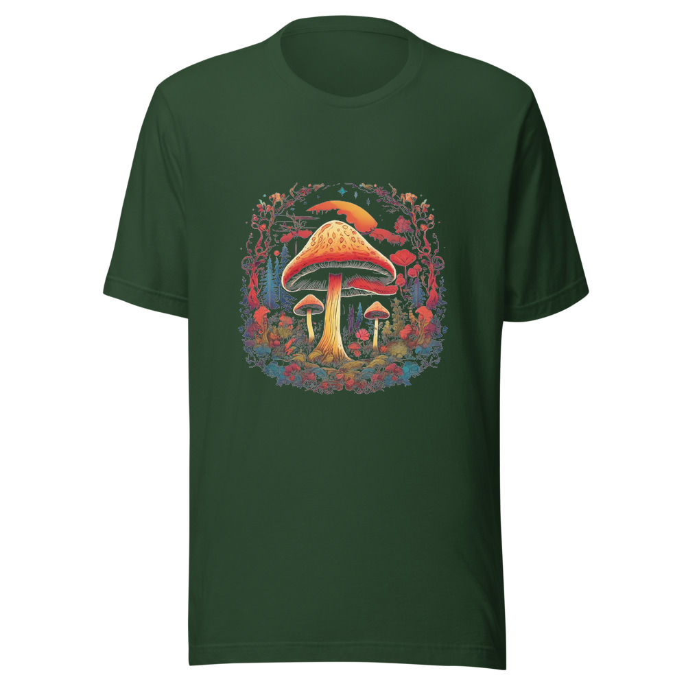 Forest T-Shirt with print art