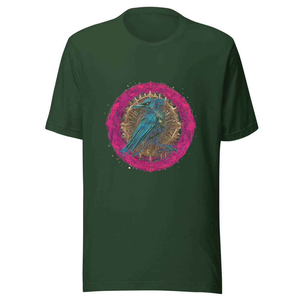 Forest T-Shirt with print art