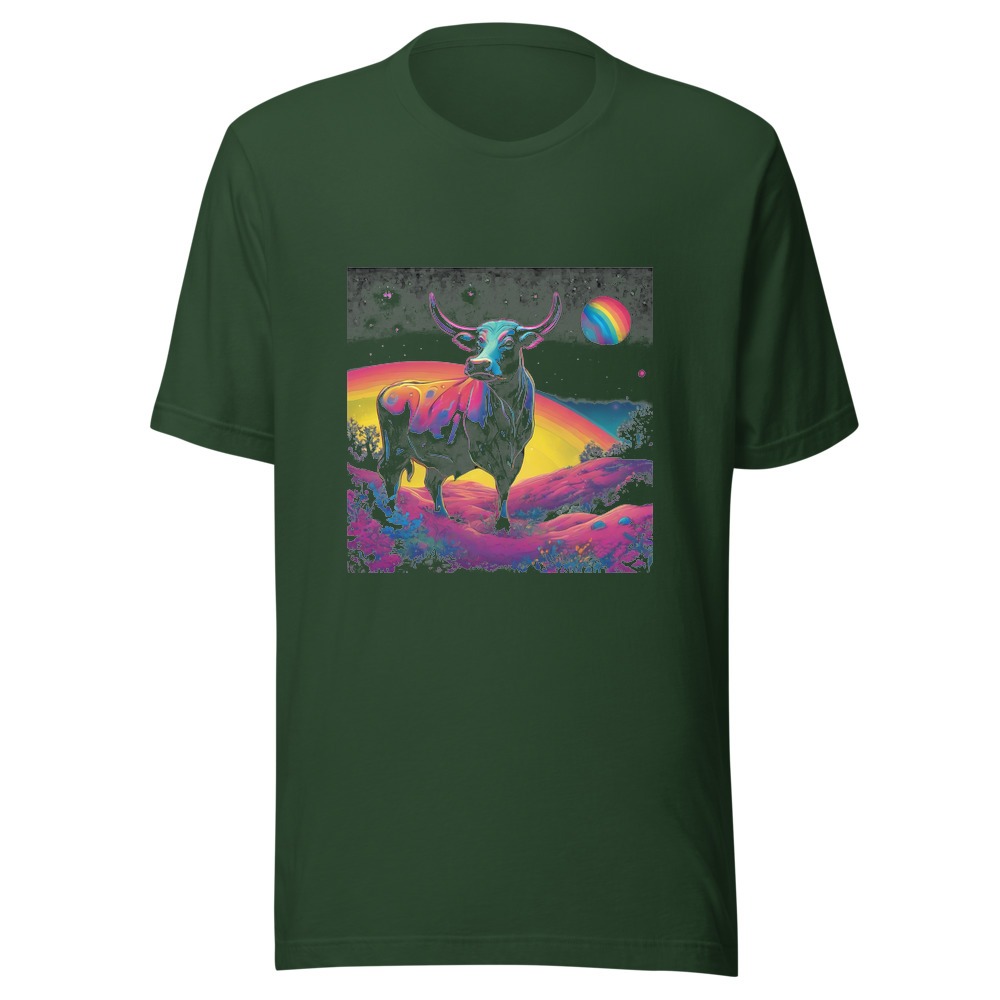 Forest T-Shirt with print art