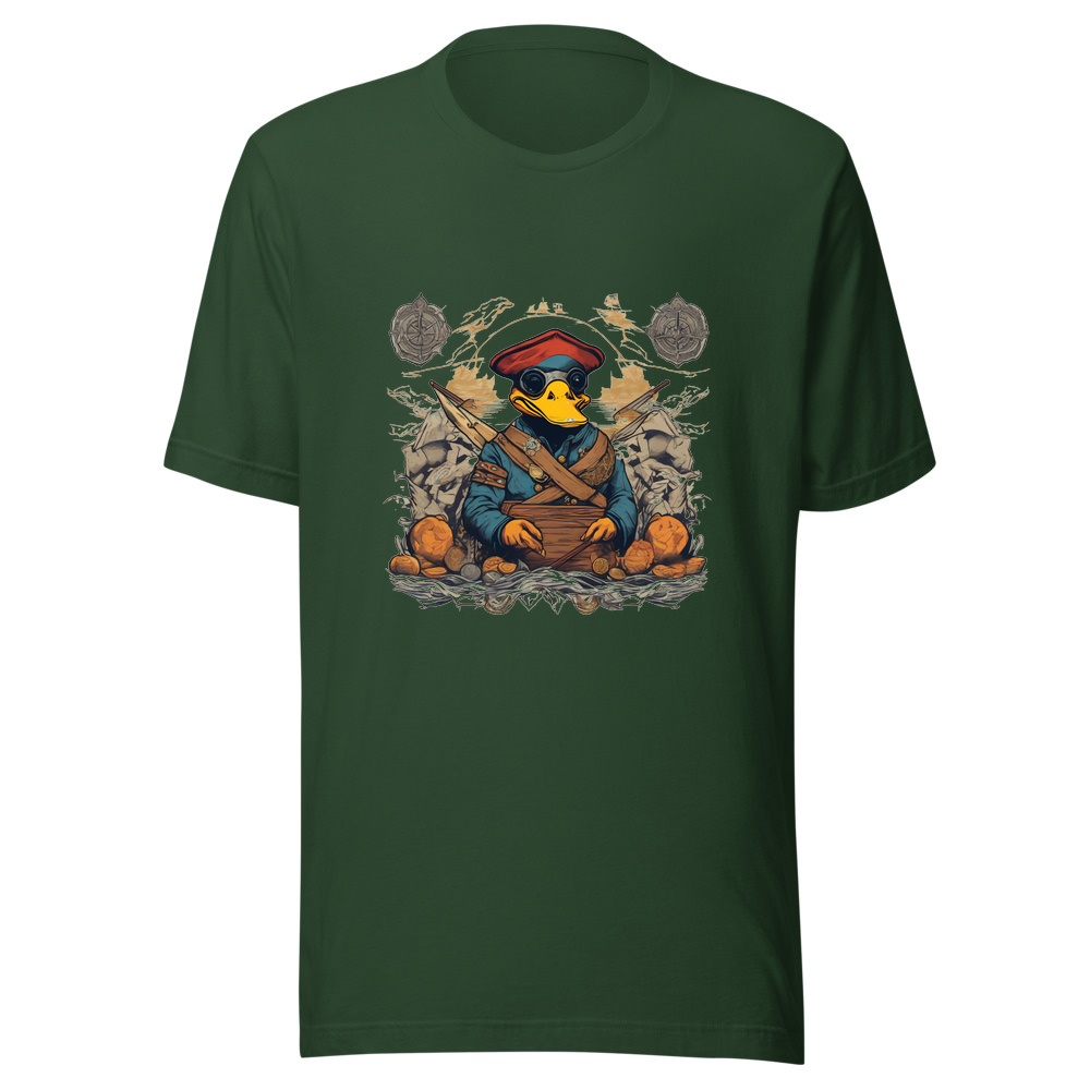 Forest T-Shirt with print art