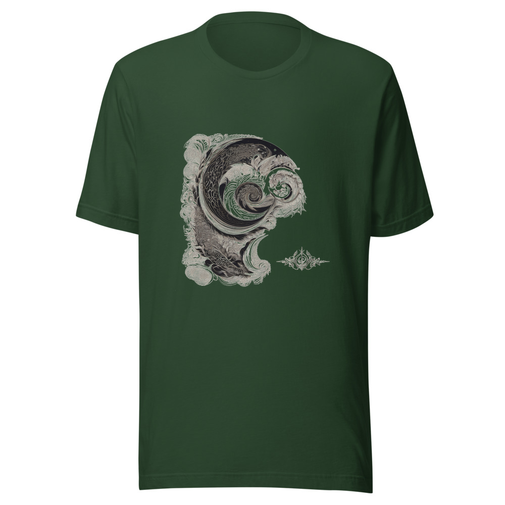 Forest T-Shirt with print art
