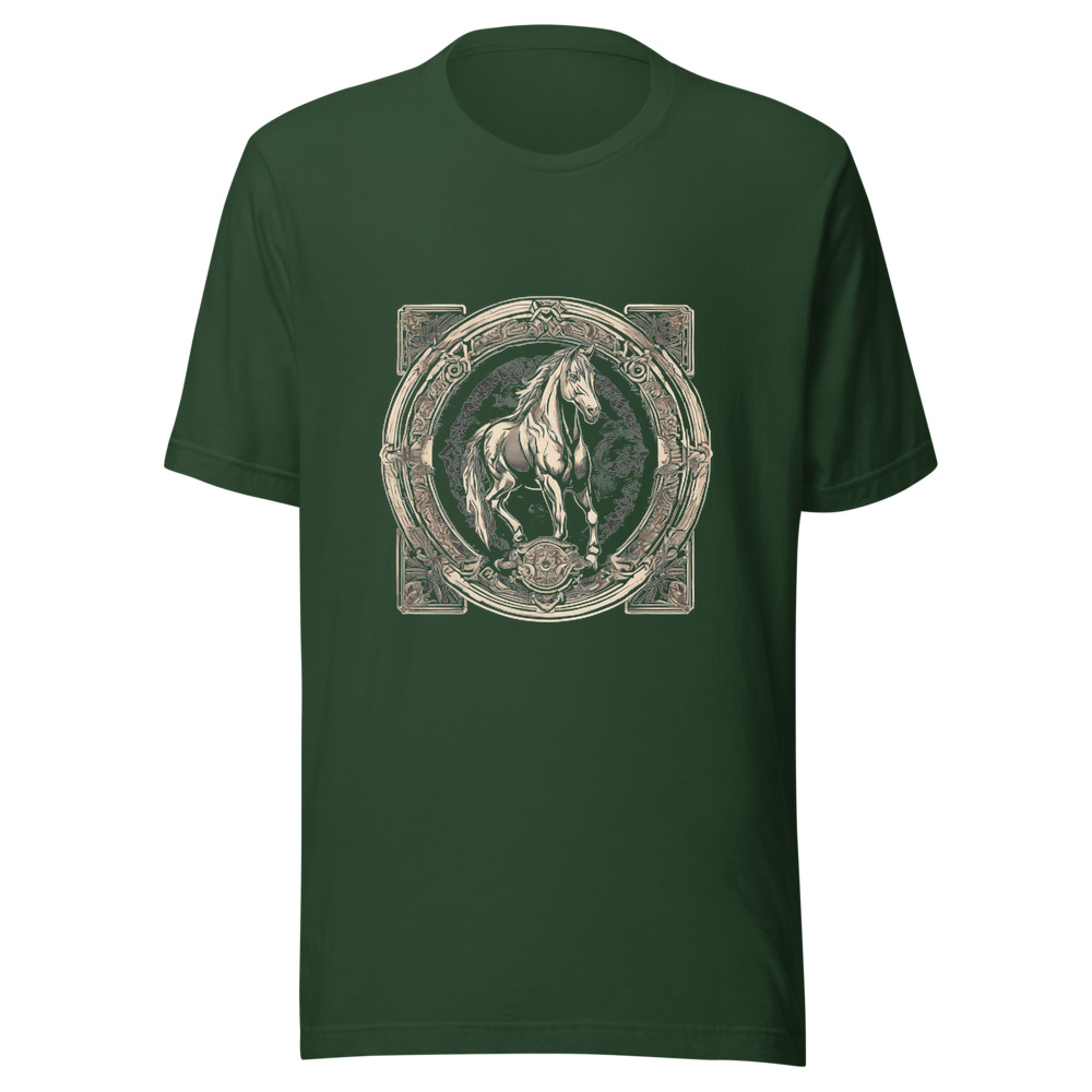Forest T-Shirt with print art