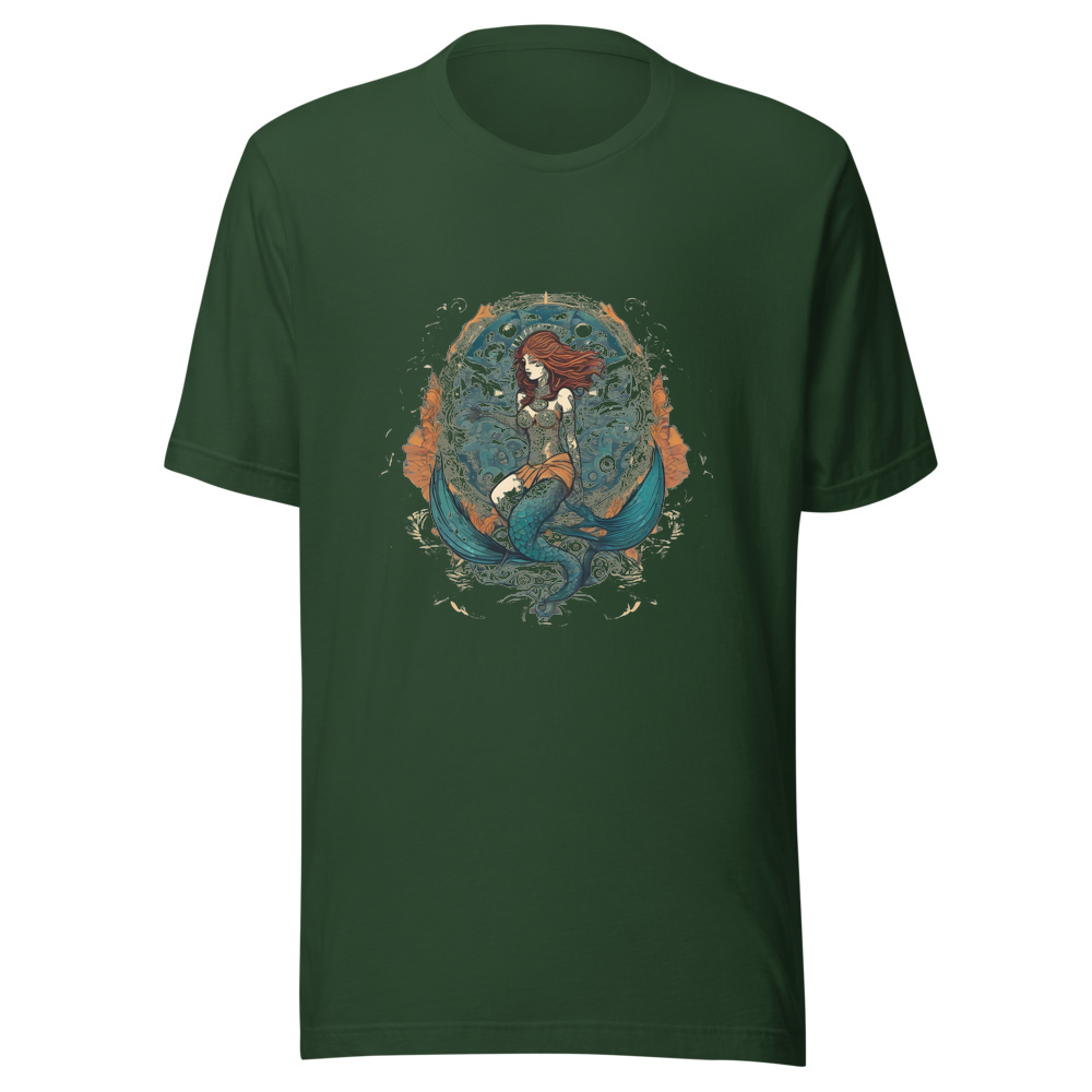 Forest T-Shirt with print art