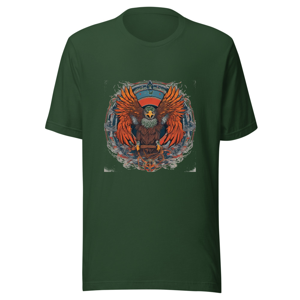 Forest T-Shirt with print art