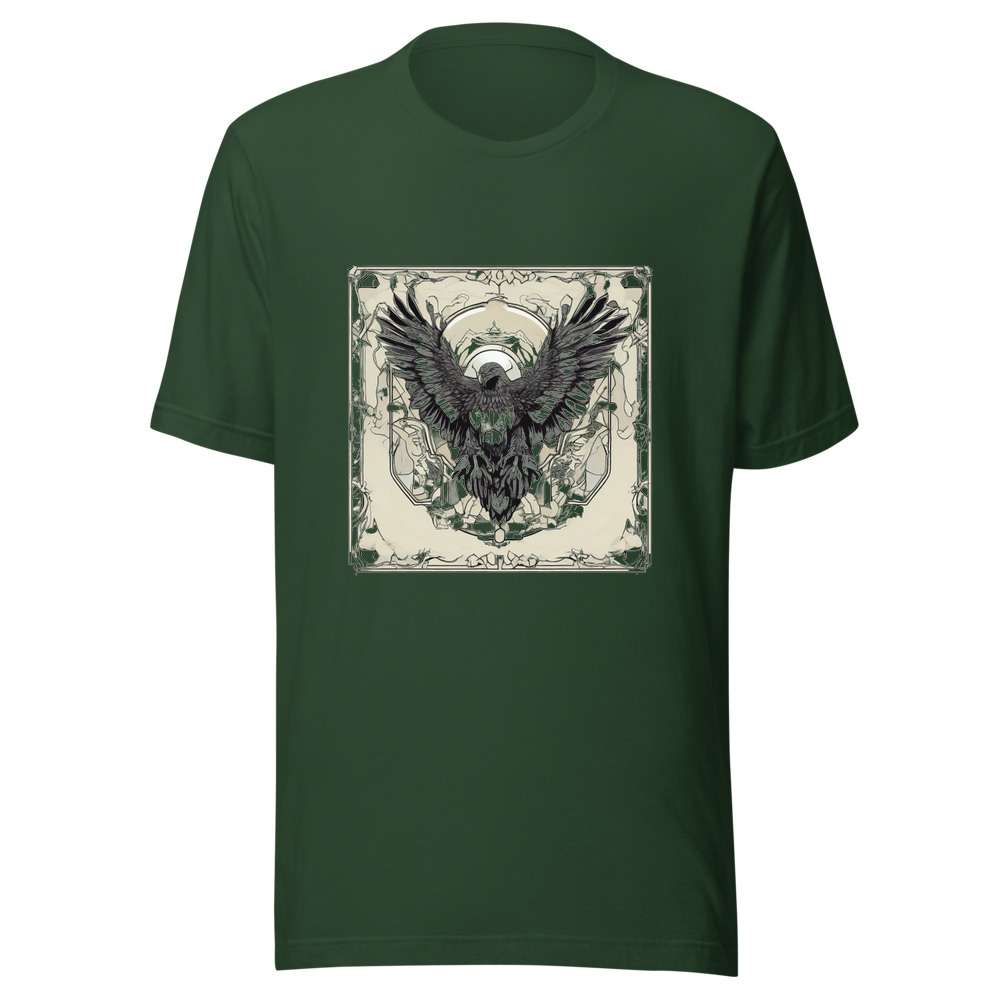 Forest T-Shirt with print art