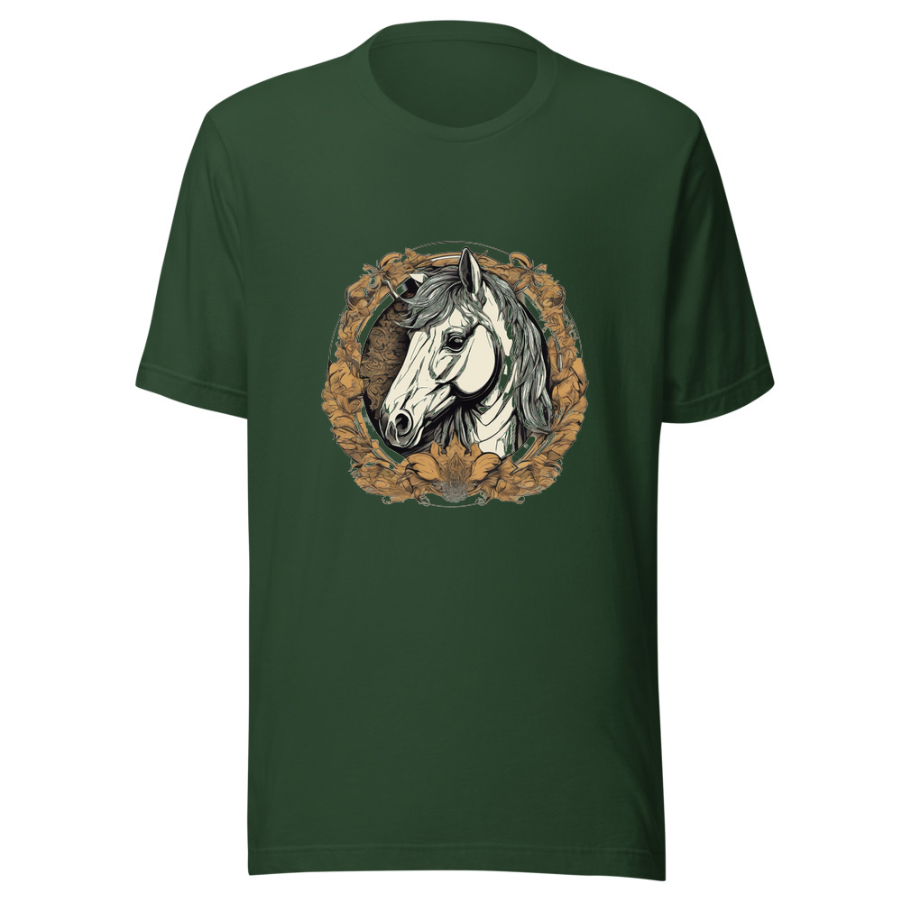 Forest T-Shirt with print art