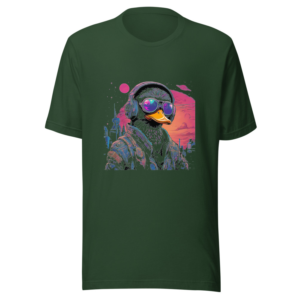 Forest T-Shirt with print art