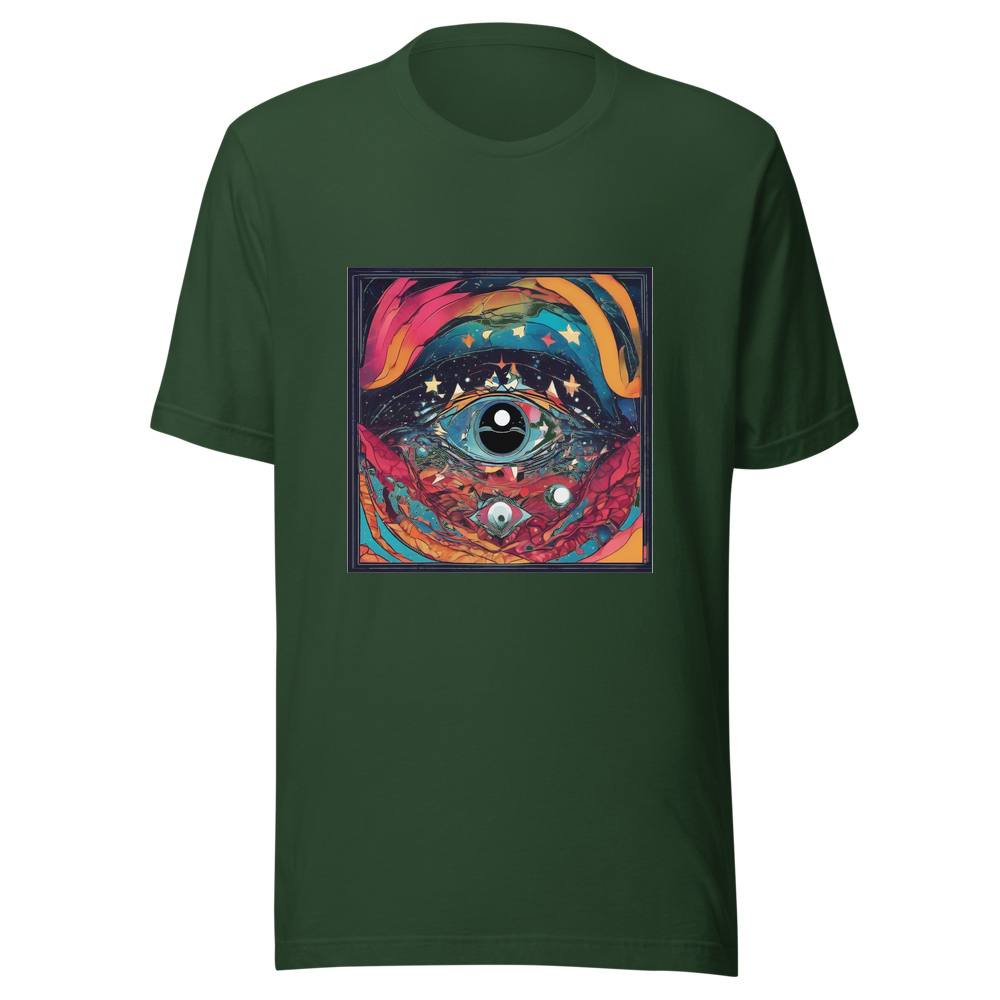 Forest T-Shirt with print art