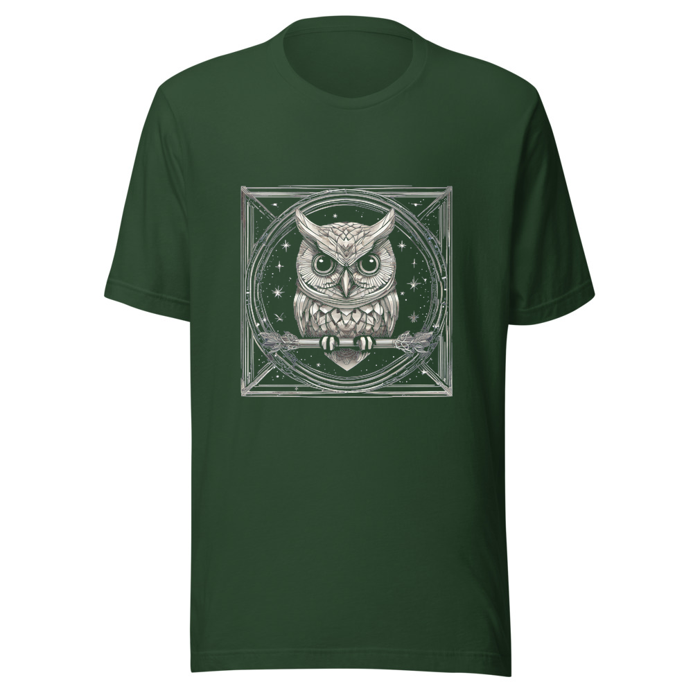 Forest T-Shirt with print art