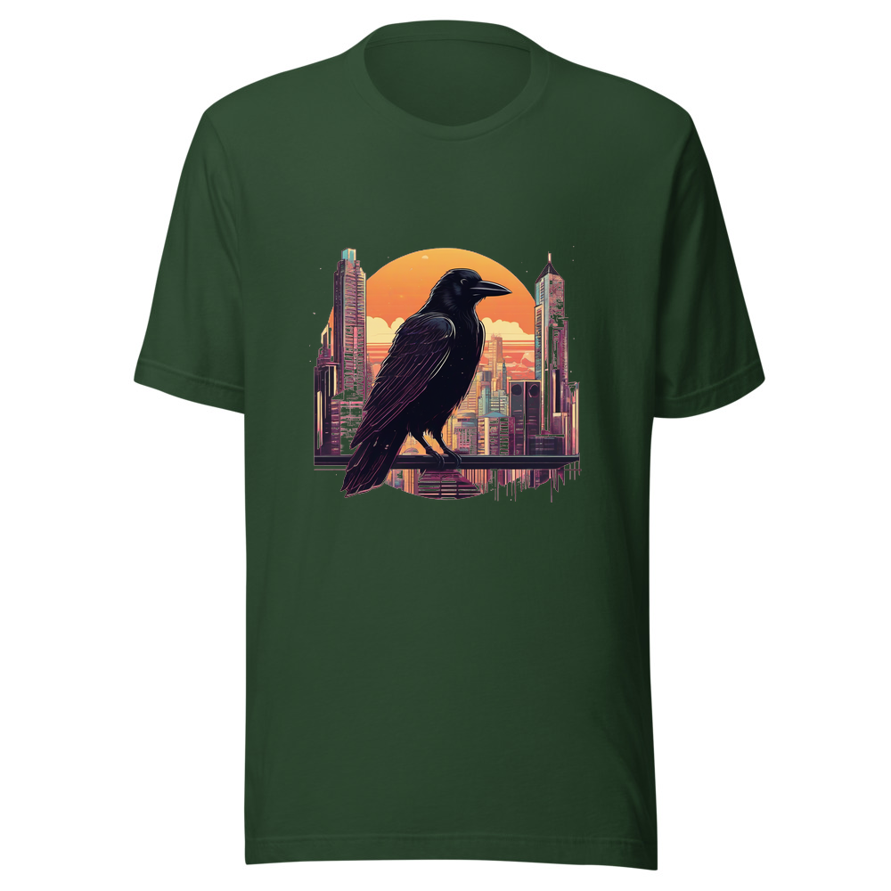 Forest T-Shirt with print art