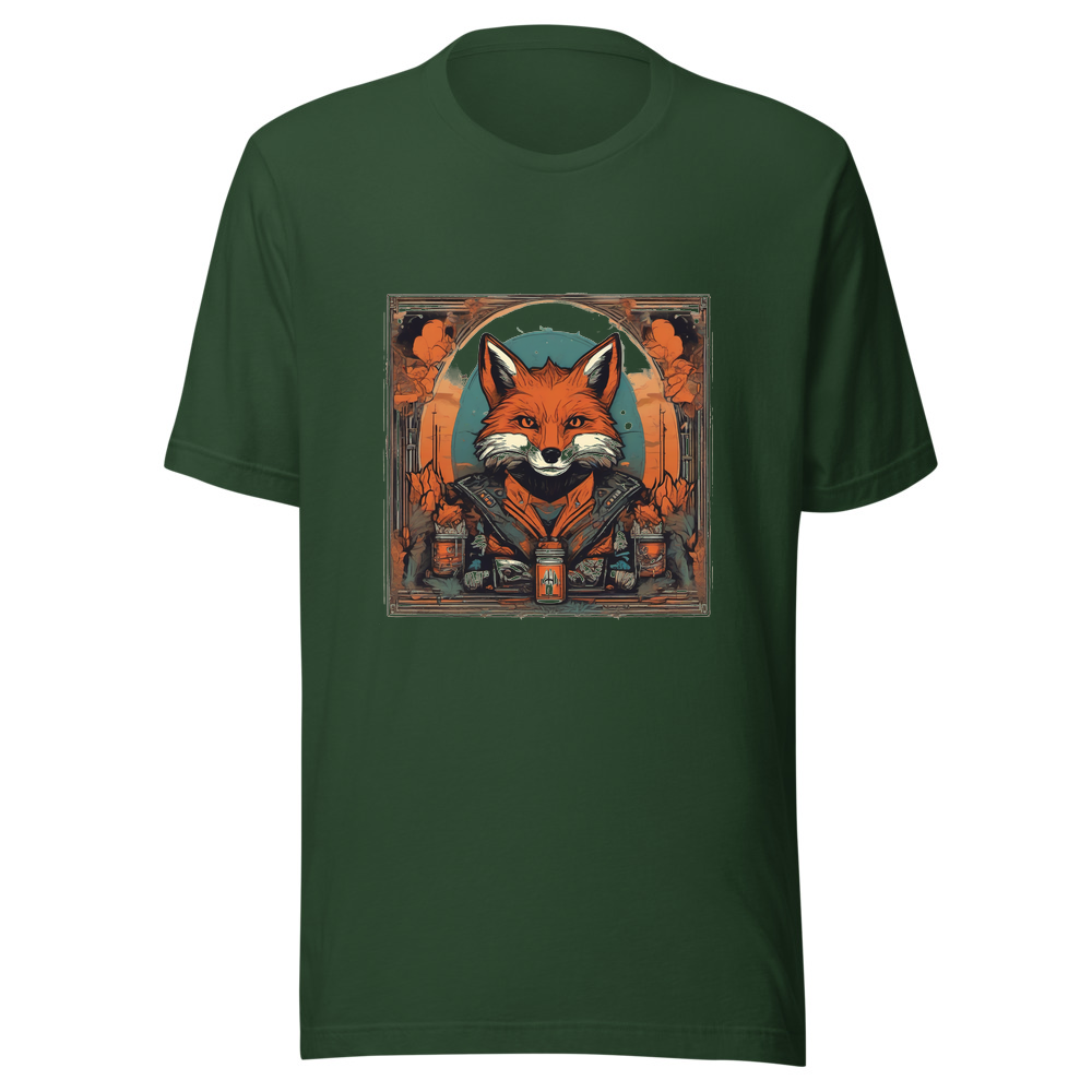 Forest T-Shirt with print art