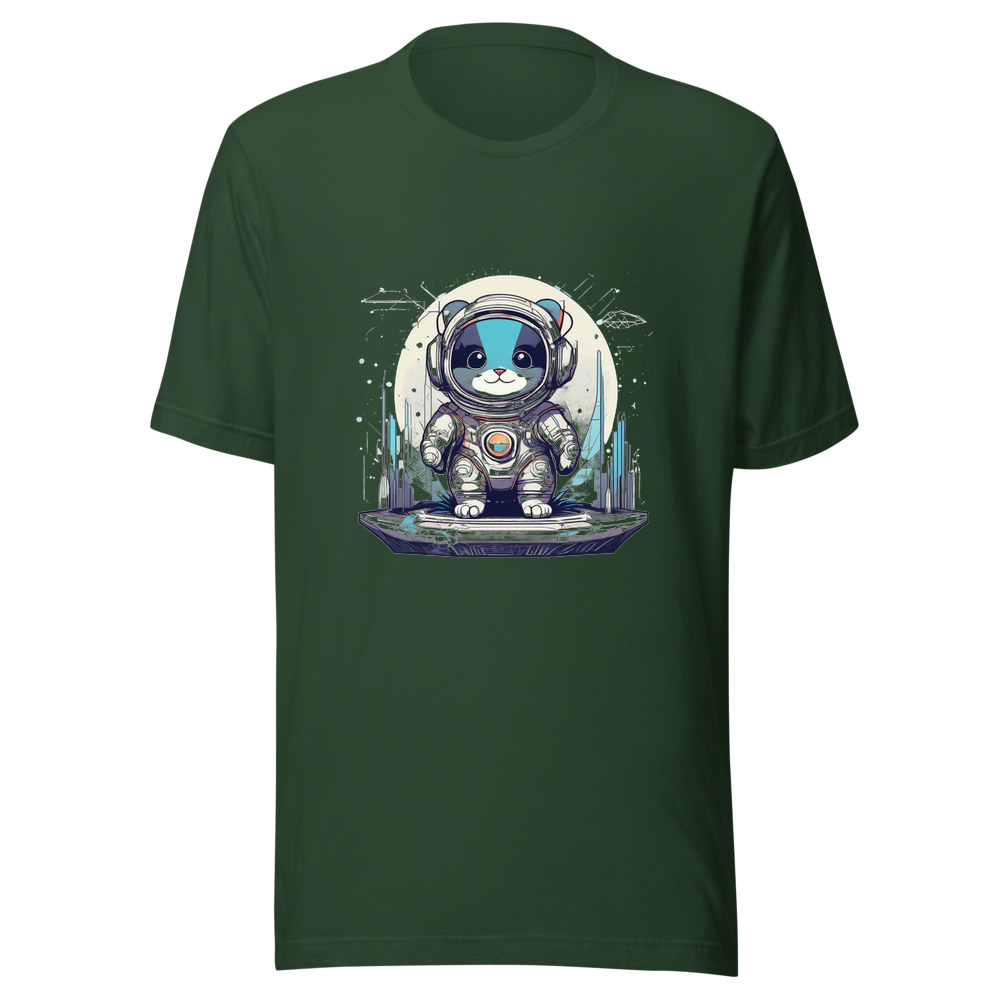 Forest T-Shirt with print art
