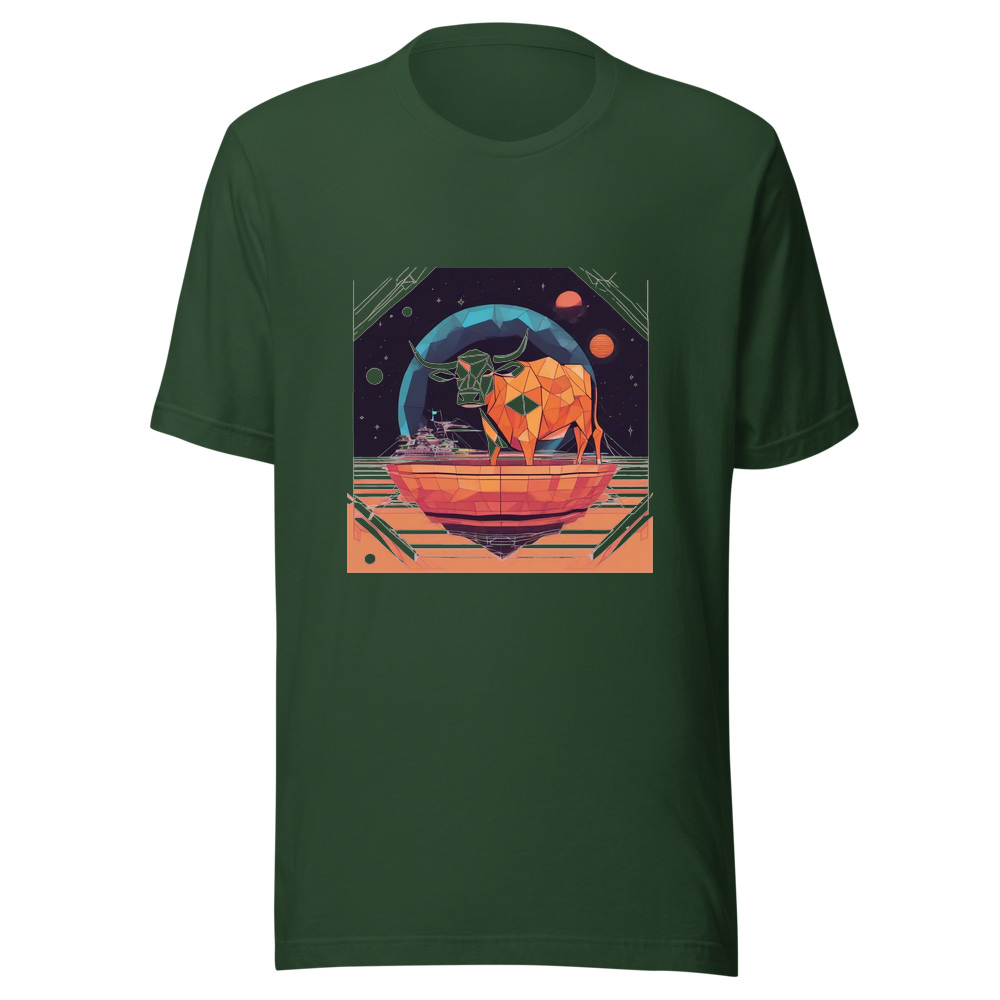 Forest T-Shirt with print art