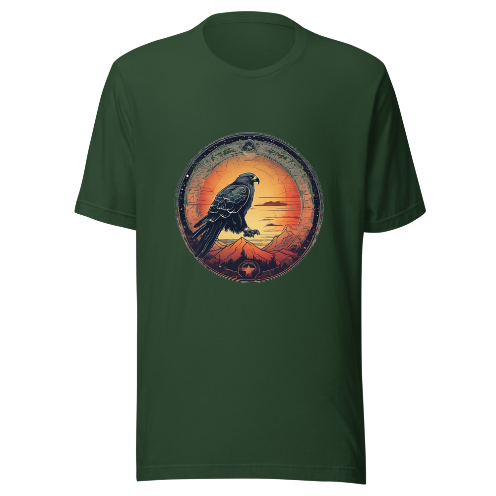 Forest T-Shirt with print art