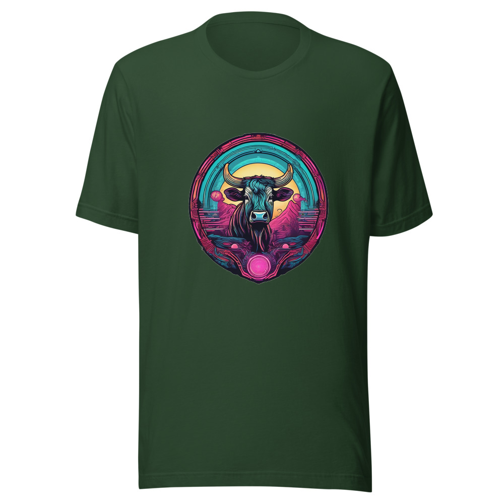 Forest T-Shirt with print art