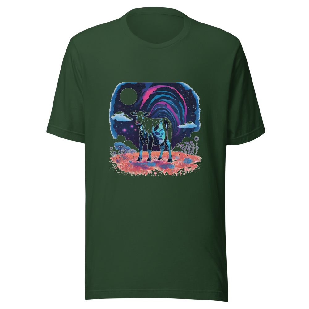 Forest T-Shirt with print art