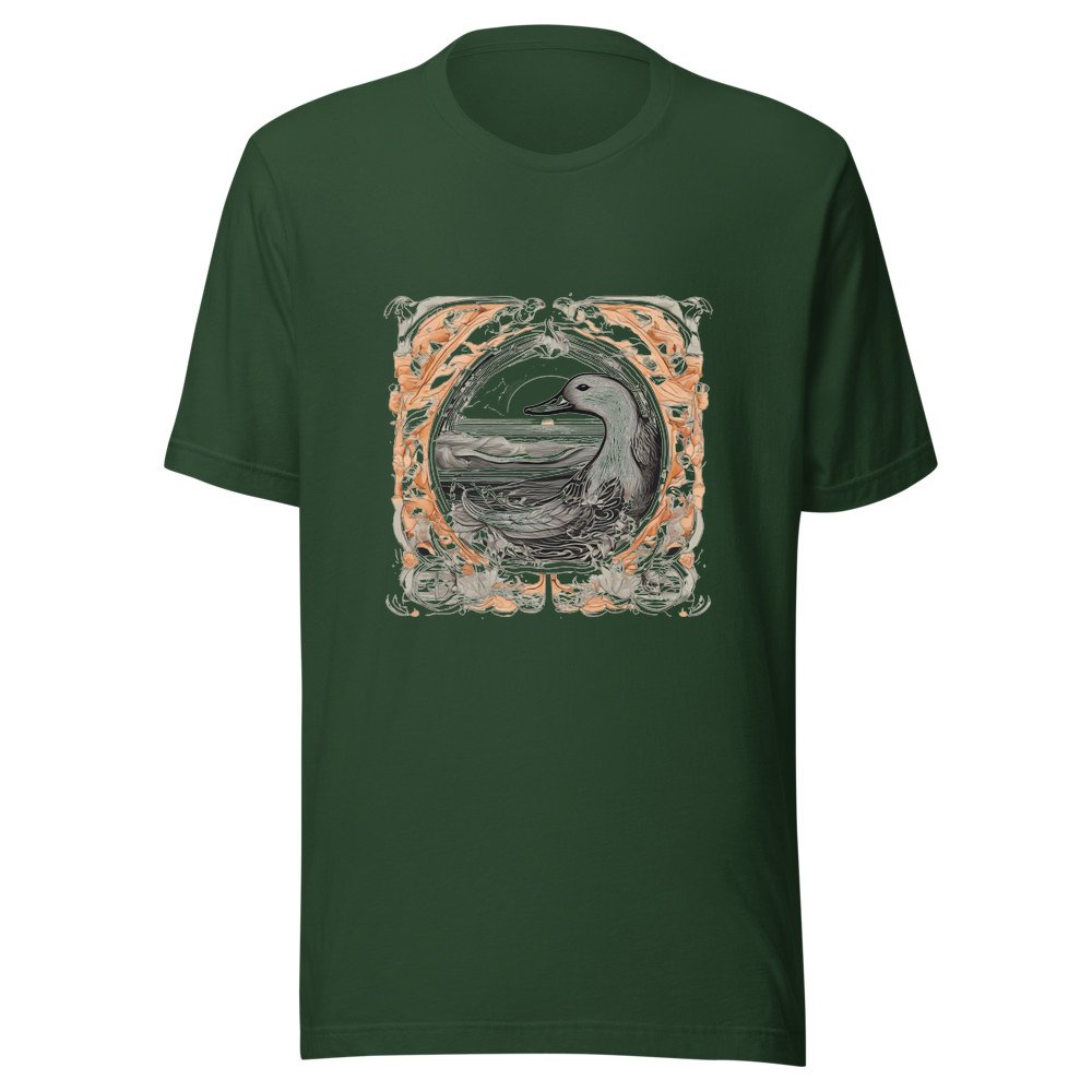 Forest T-Shirt with print art