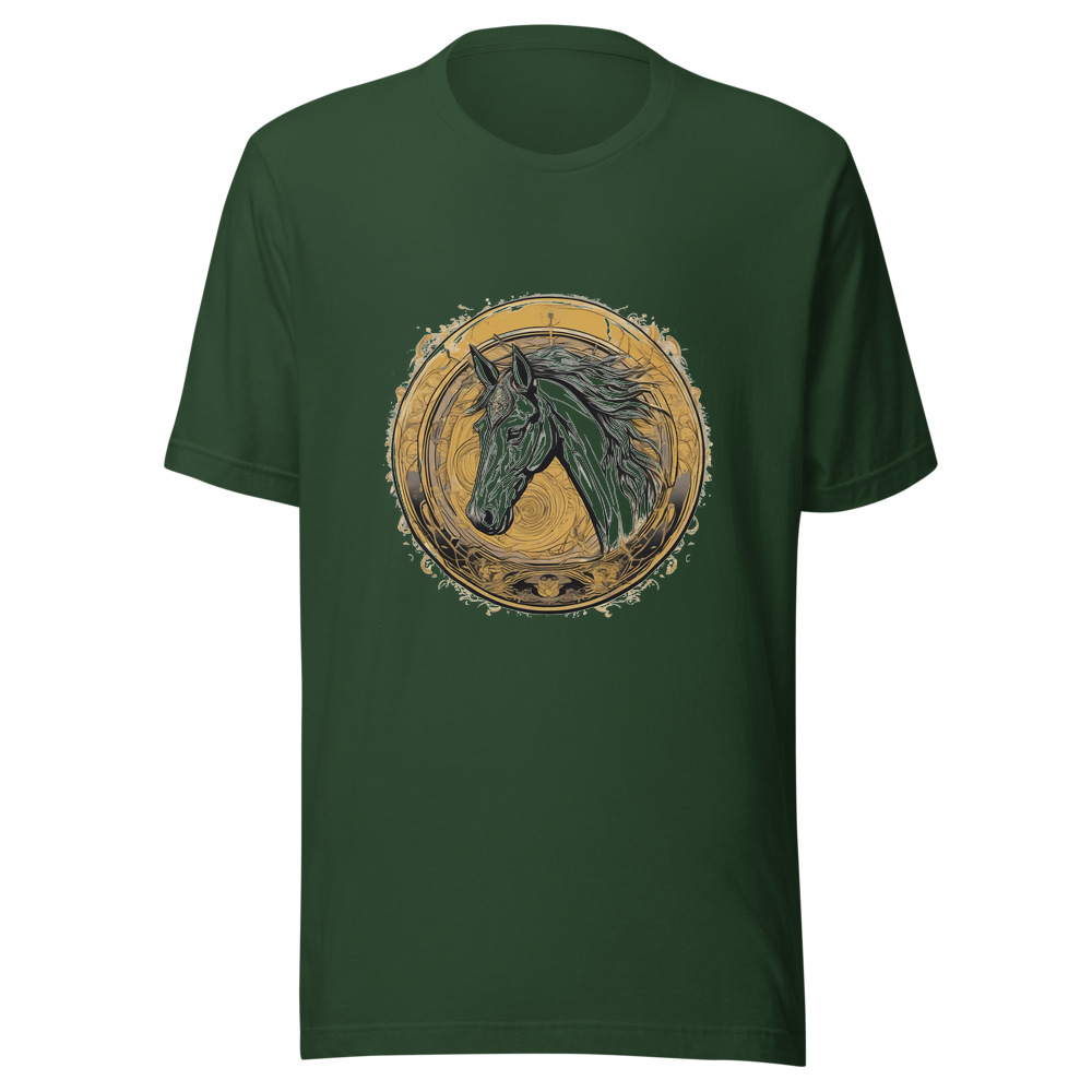 Forest T-Shirt with print art