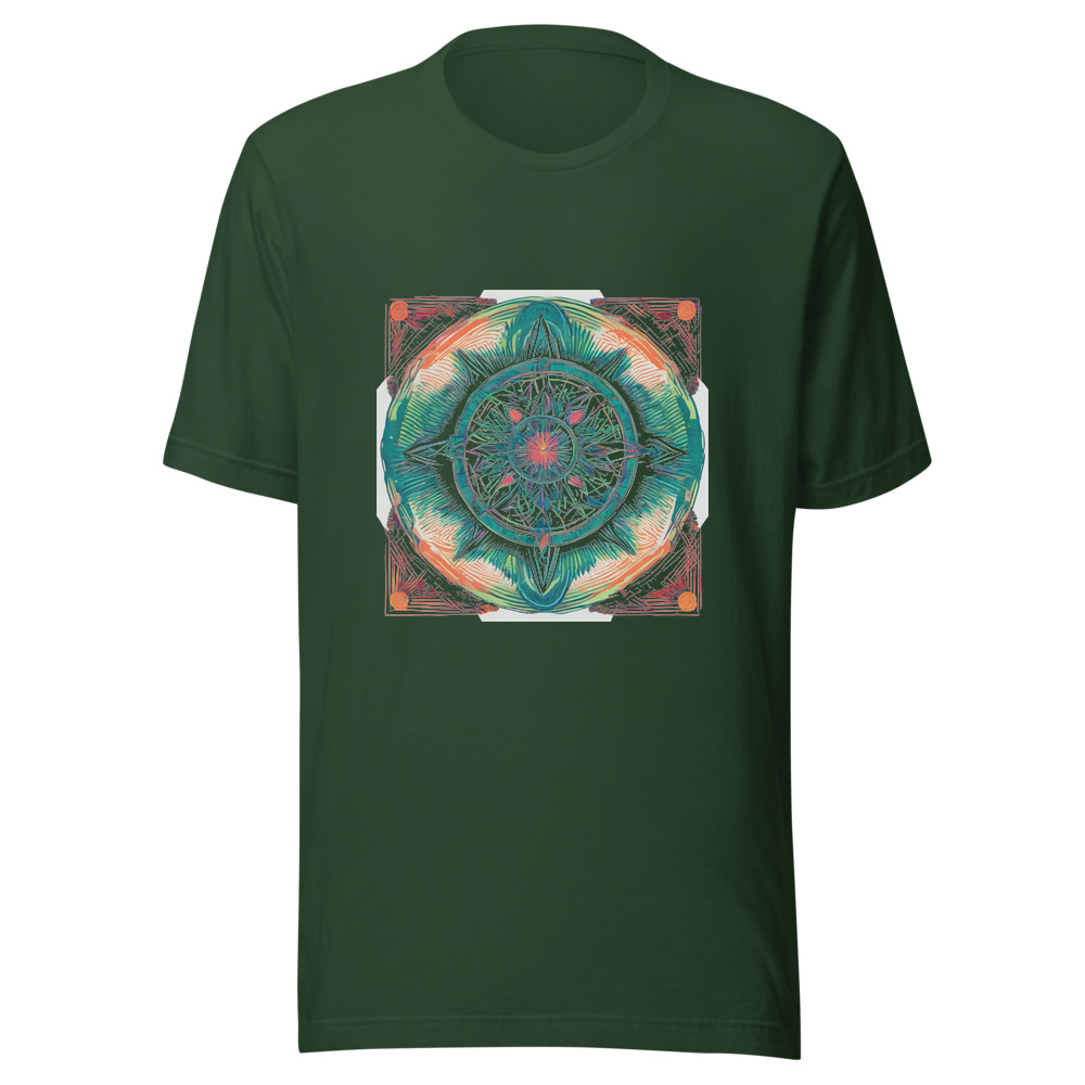 Forest T-Shirt with print art