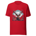 Red T-Shirt with print art