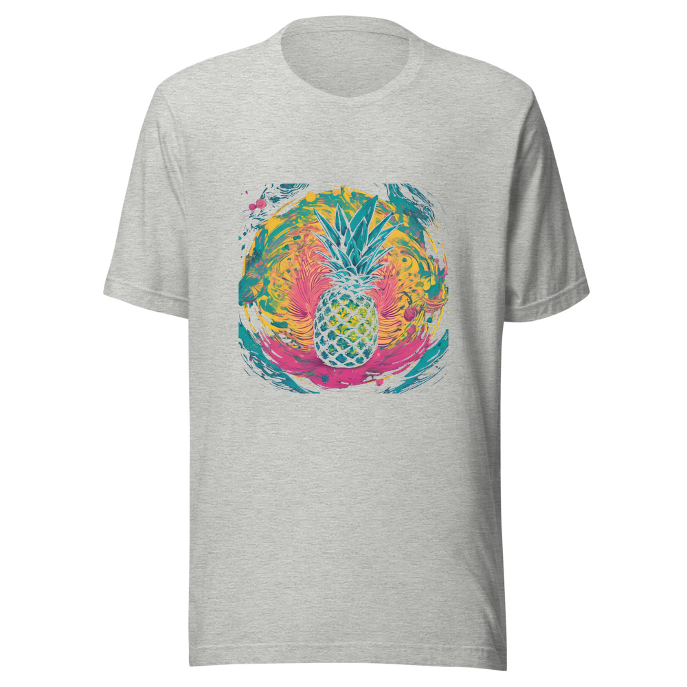 Sport Grey T-Shirt with print art