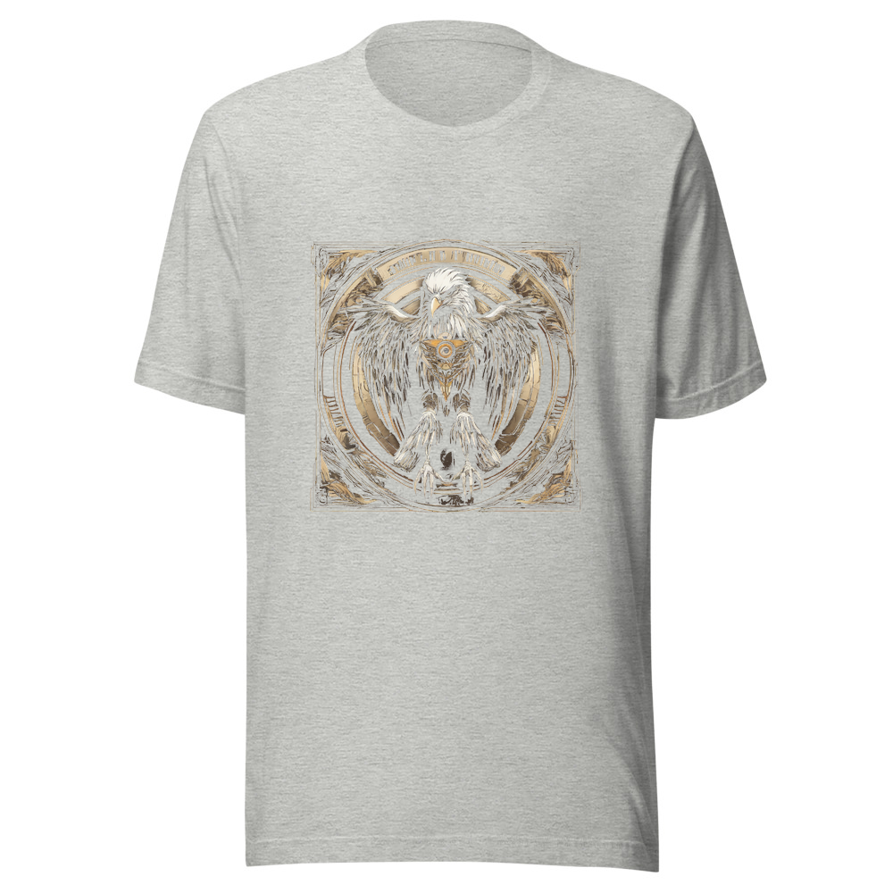 Sport Grey T-Shirt with print art