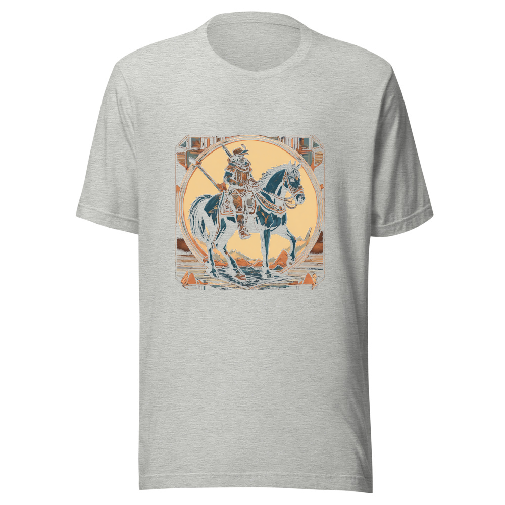 Sport Grey T-Shirt with print art