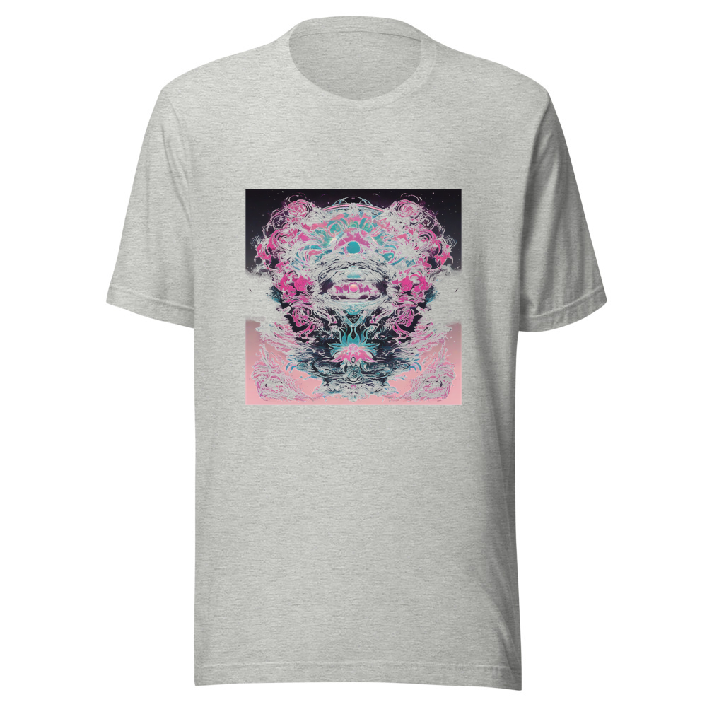 Sport Grey T-Shirt with print art