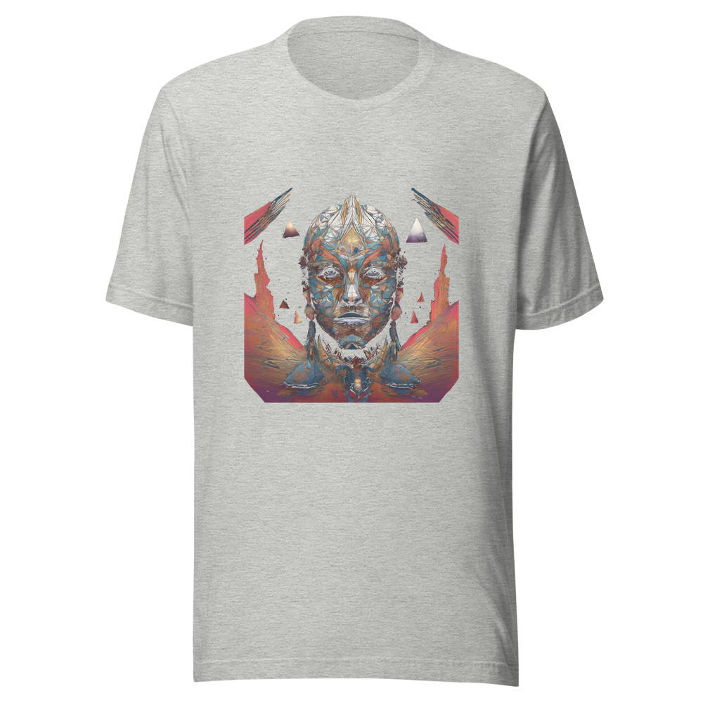 Sport Grey T-Shirt with print art