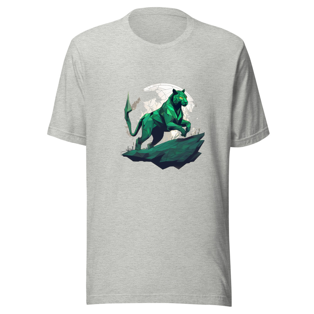 Sport Grey T-Shirt with print art