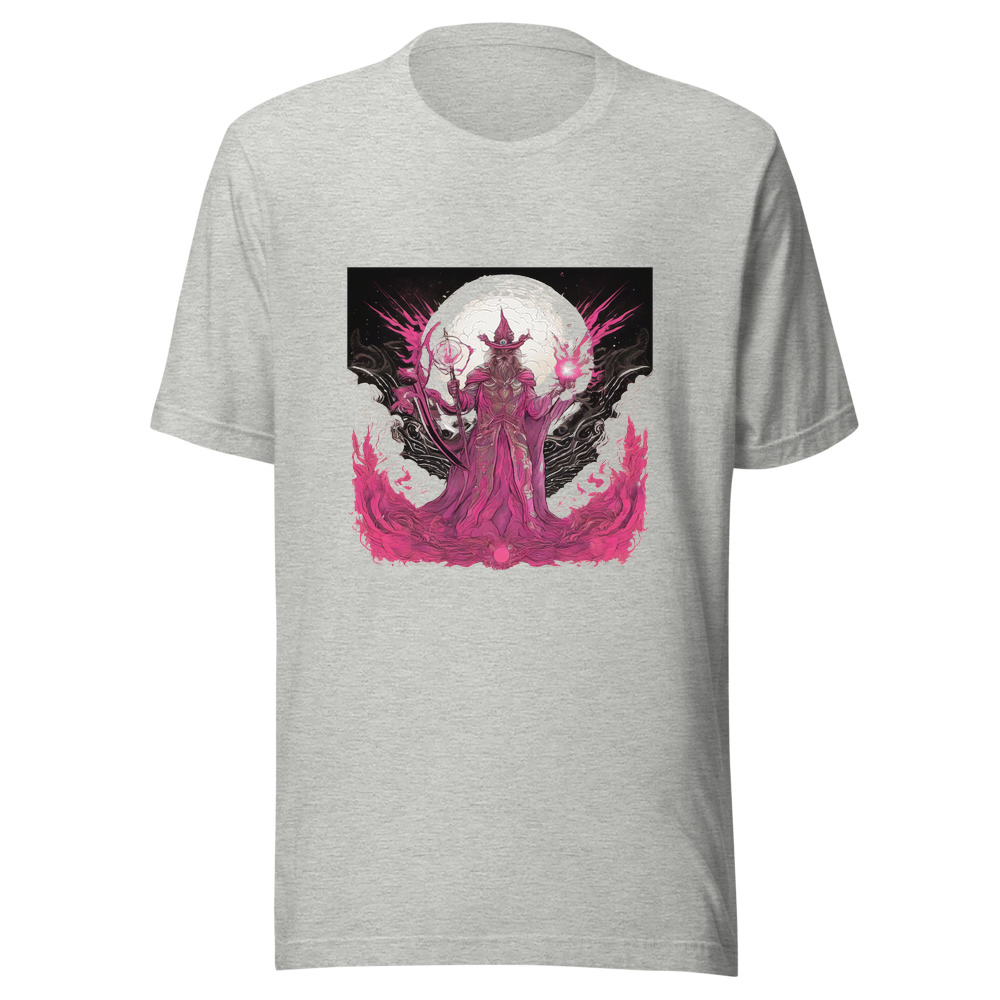 Sport Grey T-Shirt with print art