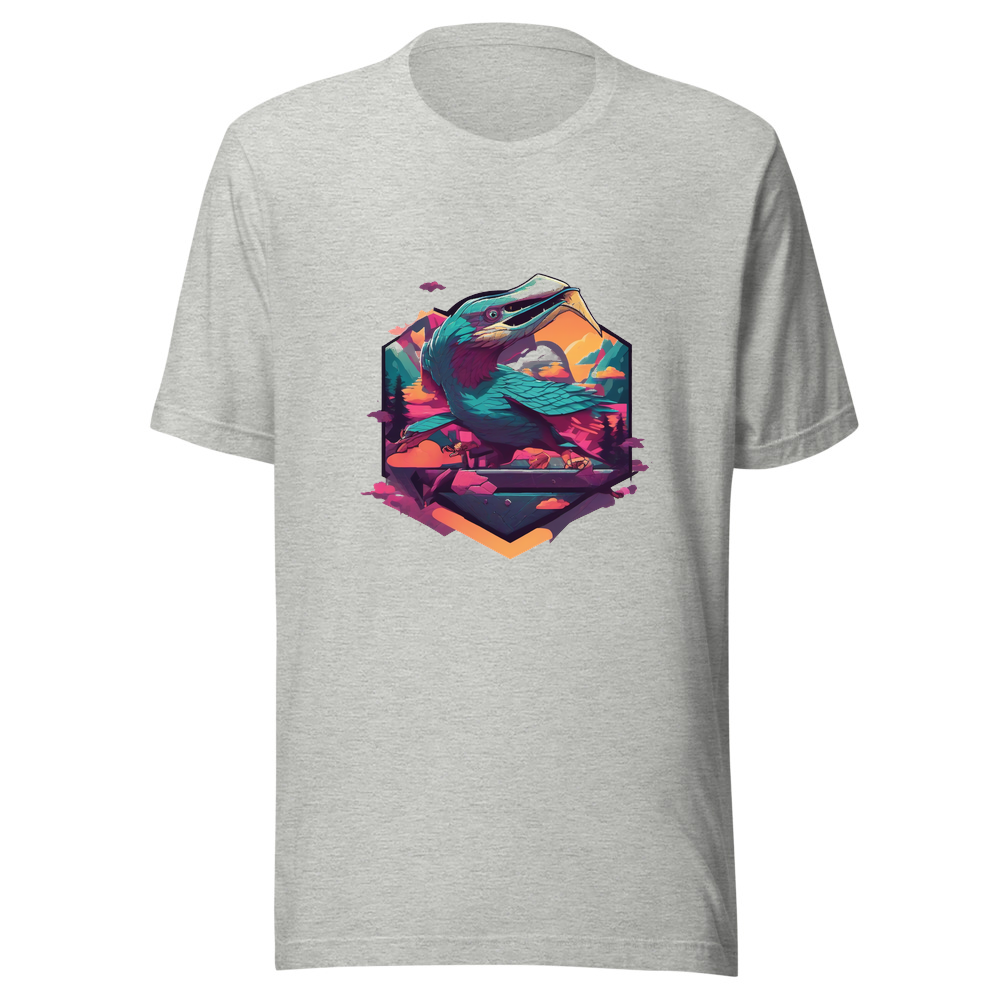 Sport Grey T-Shirt with print art