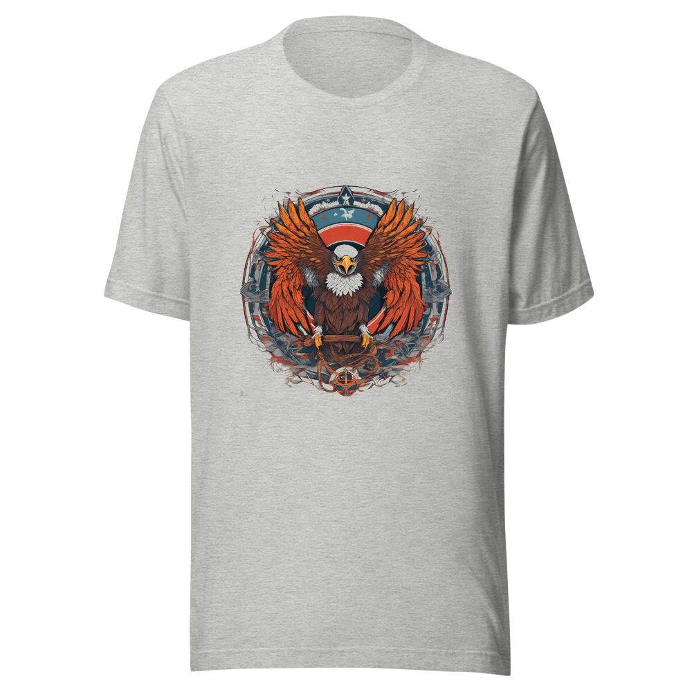 Sport Grey T-Shirt with print art