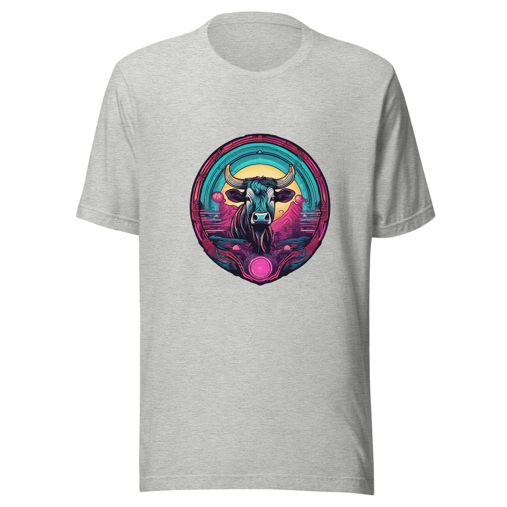 Sport Grey T-Shirt with print art