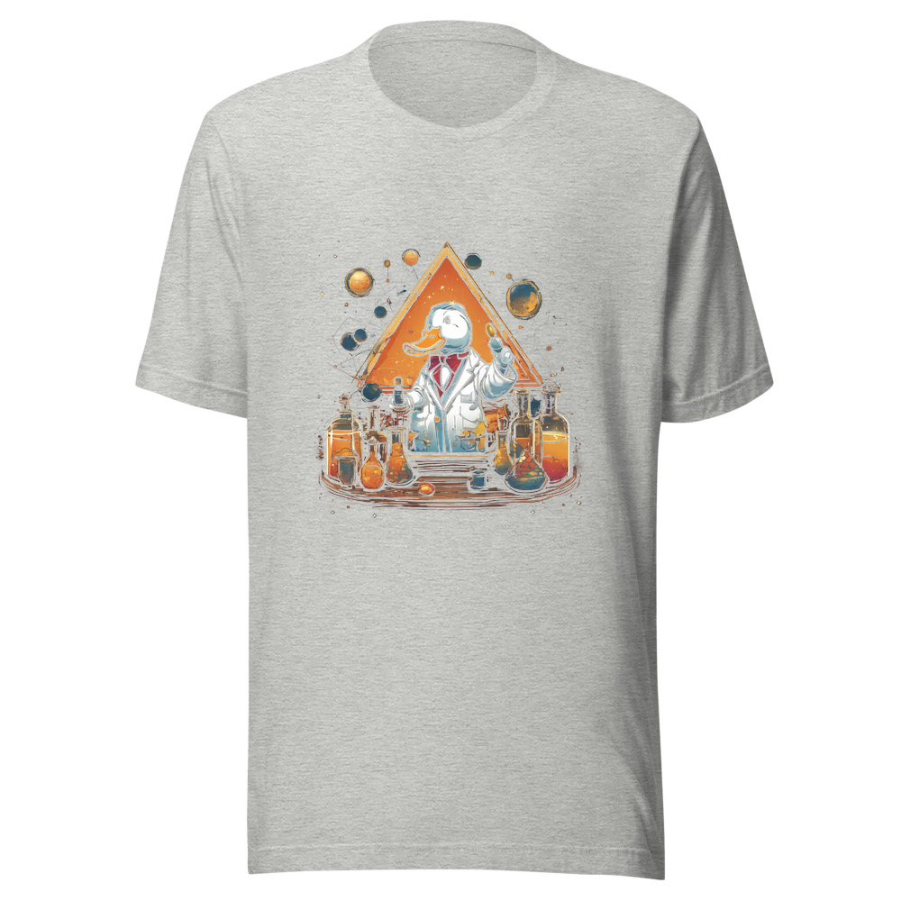 Sport Grey T-Shirt with print art