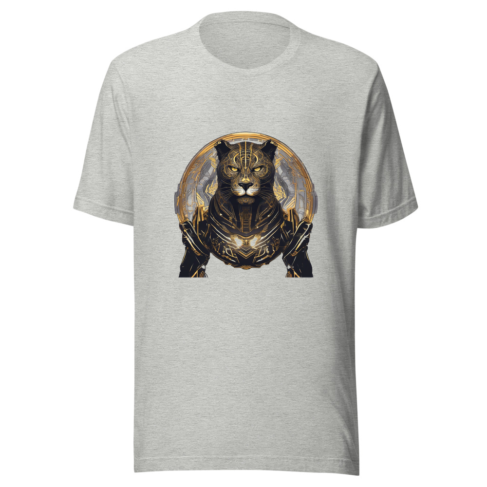 Sport Grey T-Shirt with print art