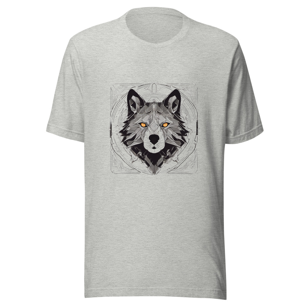 Sport Grey T-Shirt with print art