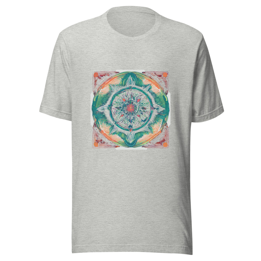 Sport Grey T-Shirt with print art