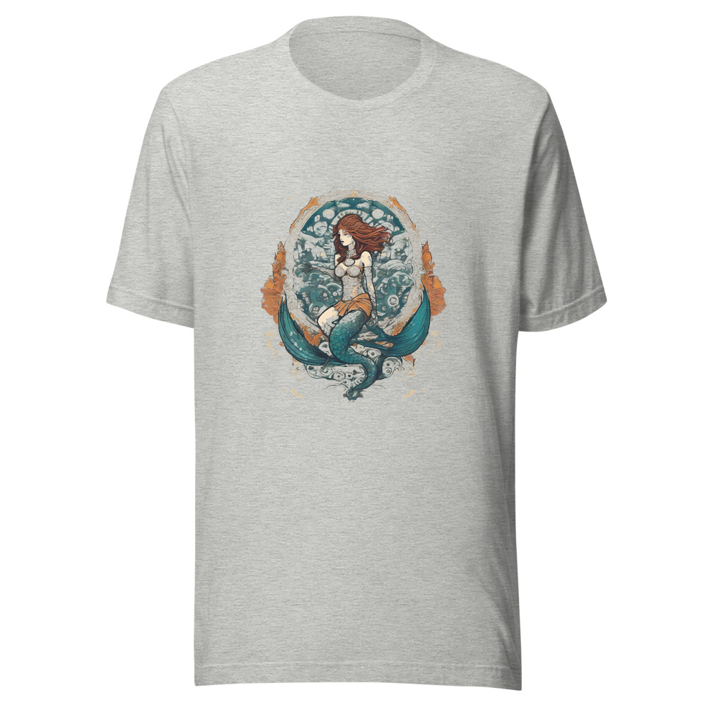 Sport Grey T-Shirt with print art