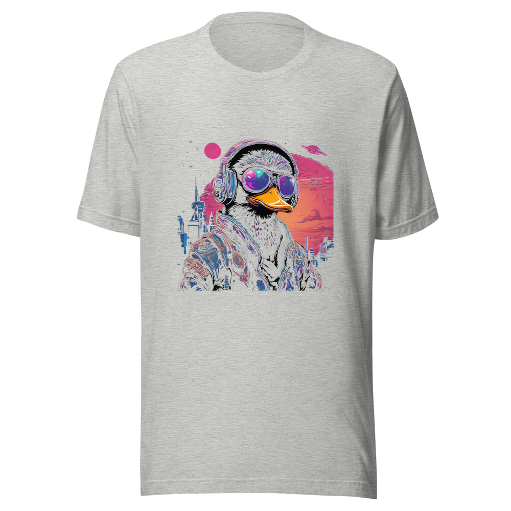 Sport Grey T-Shirt with print art