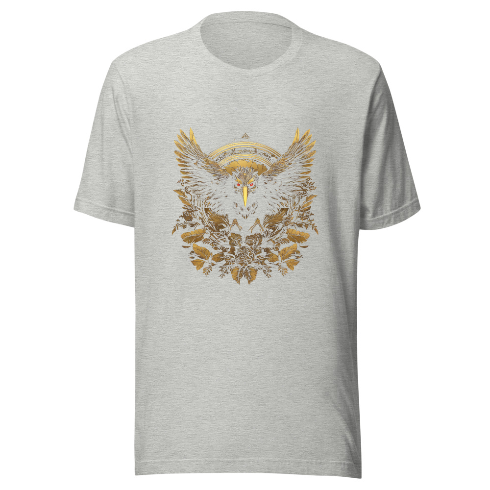 Sport Grey T-Shirt with print art