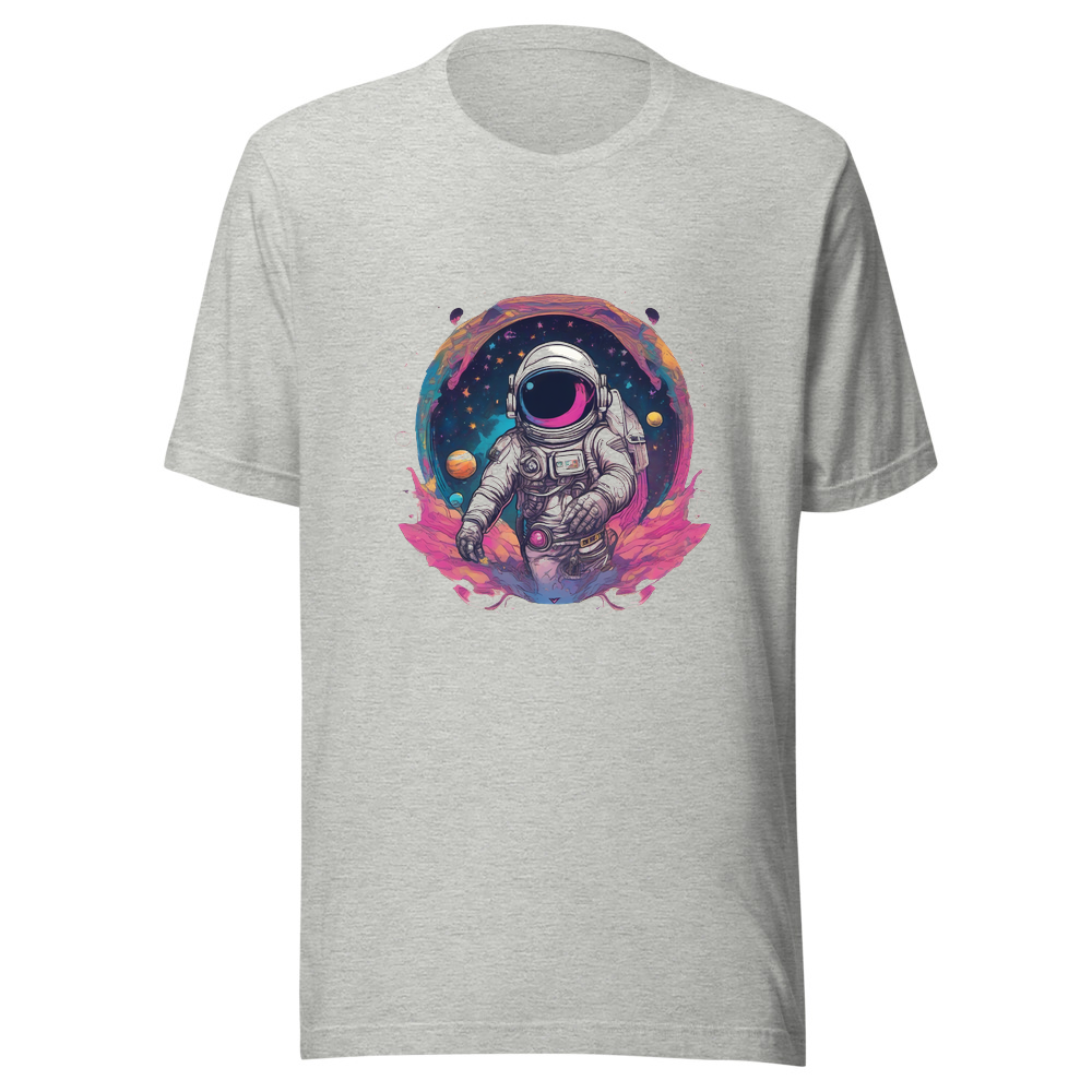 Sport Grey T-Shirt with print art