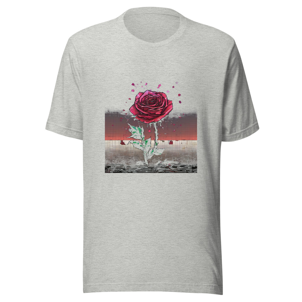 Sport Grey T-Shirt with print art
